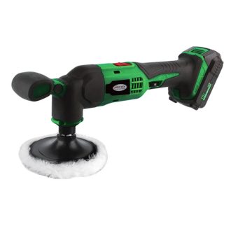   Höfftech Akkumulátoros excentrikus polírozógép 18V 2.0 Ah Li-ion 012250