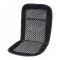Gyöngyös ülésvédő párna szegéllyel – fekete, 93 × 44 cm 04108