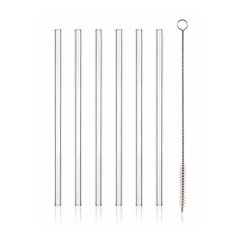 Szívószál szett tisztítókefével 20cm, egyenes 04269951