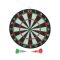 Darts Készlet – 37cm-es Kétoldalas Céltábla + 6db Nyíl 047918