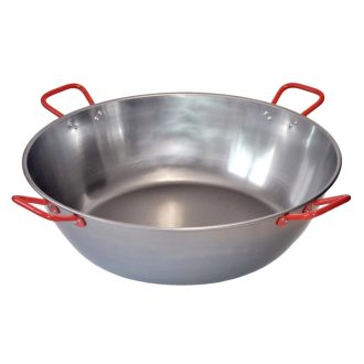 Paella füles serpenyő polírozott 4 fülű 65 cm 10053