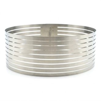   Perfect Home állítható rozsdamentes tortaszeletelő forma  10063