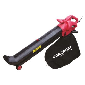   Worcraft VB30-45 elektromos lombfúvó és lombszívó 3000 W, 45 literes gyűjtőzsákkal 111878