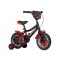  Xtreme Kids gyerek kerékpár 12" – fekete-piros, segédkerekekkel 1120074