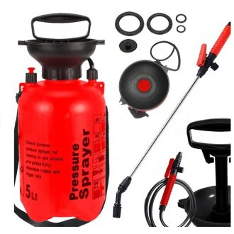   Kézi nyomáspermetező, 5L-es heveder, hosszú lándzsával – 11427_5L