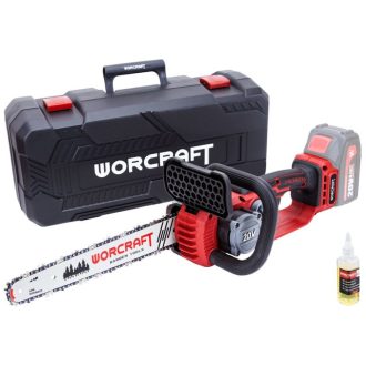   Worcraft CGC-S20LiBD fűrész, kefementes, láncfűrész, 20V Li-ion, 12" lánc 115851