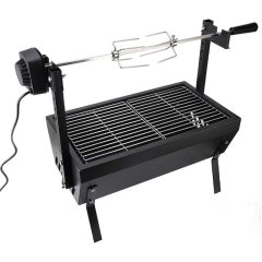 Faszén grill BARBECUE 60cm 230V motorral 13036