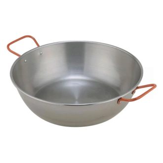 Paella füles serpenyő polírozott 36 cm 13416