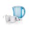ACTIVER Műanyag vízforraló, 0,6 l, 550-650W, fehér-kék 14011199