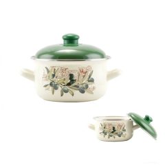 Perfect Home Oliva Zománcozott lábas 18 cm+fedő 14827