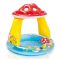 Intex 57114 felfújható baba medence gomba tetővel 102x89cm 157114