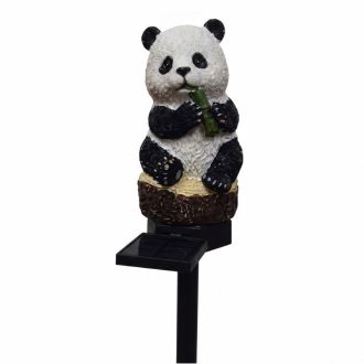   Panda Szolár Kerti Világítás – Dekoratív Napelemes Figura 16018