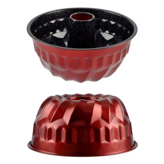   Perfect Home Metal Red Line Kuglóf forma középpel 23*9,6cm 19131