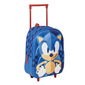 Sonic 3D gurulós gyerektáska 31cm 1Q0X3GG4W