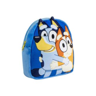   Bluey Plüss Gyerek Hátizsák – Ölelkező Bluey és Bingo Figurával, Ovis Méret 2100005831