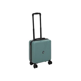   Keményfedeles gurulós kabinbőrönd – zöld, 4 kerekű 213501B