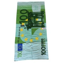   Strand törölköző 70 x 140 cm - 100 eurós bankjegy mintás 242457