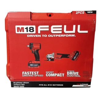 2 darabos Akkumulátoros Szerszámkészlet 2533-1000-SZ2