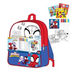 SPIDERMAN színezhető iskolatáska 2700001820