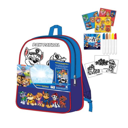 PAW PATROL színezhető iskolatáska 2700001822 