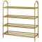 4 Szintes Arany Cipőpolc és Lábbeli Rendszerező 27542