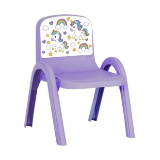 Műanyag gyerekszék, lila 4210222-2