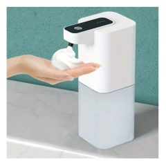   Érintésmentes automata szappanadagoló – 400 ml, USB-vel újratölthető, habosító funkcióval 42388826