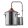 Pálinkafőző réz és inox 50 literes 48040