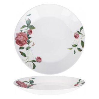 Opál lapos tányér rózsás 26.6 cm 481432