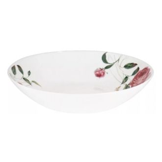 Opál mély tányér rózsás 20 cm 481449