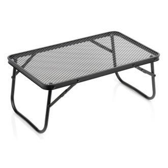   Összecsukható alumínium kempingasztal, fekete – 50 × 30 × 21 cm 489387