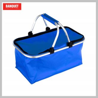 VETRO-PLUS Kempingkosár, kék 5052100B