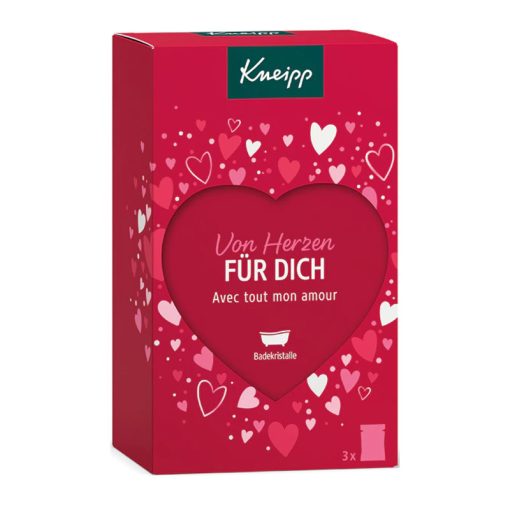 Kneipp  Szívből Für Dich Fürdőkristályok 3x60g 50950