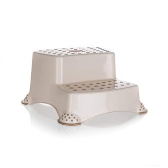   KEEEPER Kétlépcsős fellépő 40 x 37 x 21 cm, krém színben 53995124