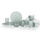 Kemping étkezőszett TRAVEL, 26 részes, menta 55069531