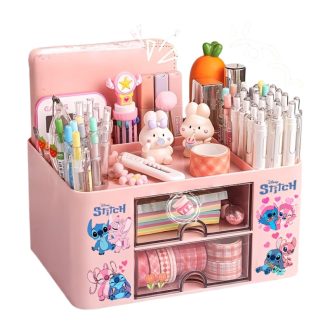   Disney Stitch többfunkciós asztali rendszerező - Rózsaszín 57MVK5XQKW