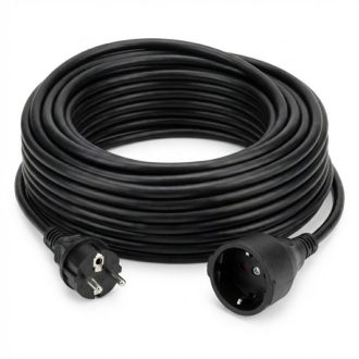 BLACK 20 méteres vízálló elektromos hosszabbító 59012
