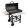 Mirpol MIR418 nagy méretű szenes grill 5908227364644 