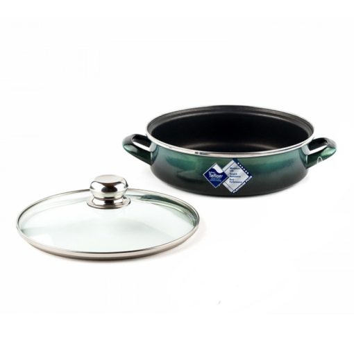 Platinum FÜLES teflon szeletsütő üvegfedővel 26 cm - 3,25 L 5991559923412
