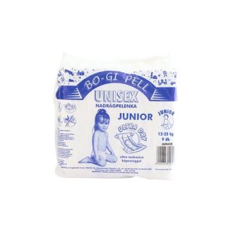   Bo-Gi Pell nadrágpelenka – unisex JUNIOR méret – 12–25 kg – 9 darab 5999883553091