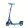 Nagy kerekű összecsukható roller - Kék 601099547290534-K