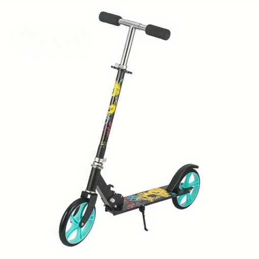 Összecsukható hordozható roller - Ciánkék 601099661545798-CK