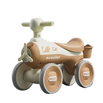   MIIYOUNG 4-kerekű játék motor gyerekeknek – Barna 601099689312543-B