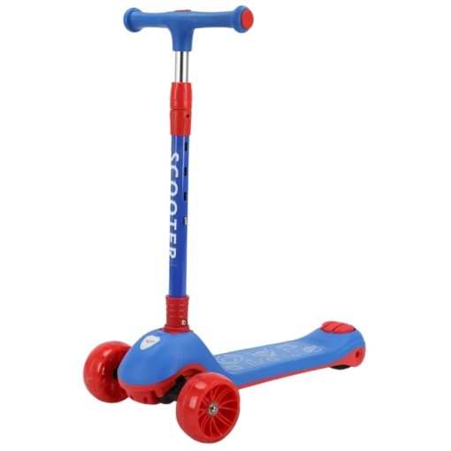 Összecsukható roller gyerekeknek - Kék, piros 601099931584247-KP