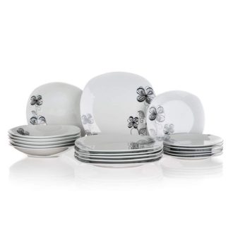 FLOREA Porcelán Tányérkészlet (18 részes) 60311131
