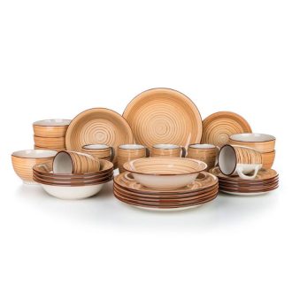 SPIRAL BROWN 30 részes étkészlet 60319751
