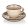 BANQUET PALAS Csésze és csészealj 90 ml, krém 60322808