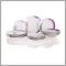 Kerámia tányér szett LAVENDER, 18 DB 60L0118D