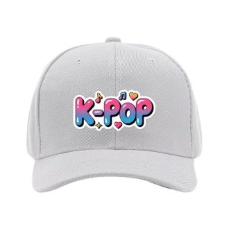   K-POP Stílusú Baseball Sapka Színátmenetes Felirattal – Szürke 62MGG50266-7