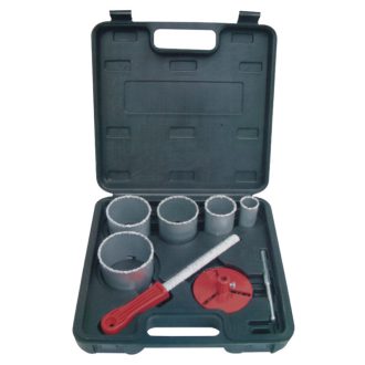 Wolfram lyukfúró készlet 5db 33-83mm 6391